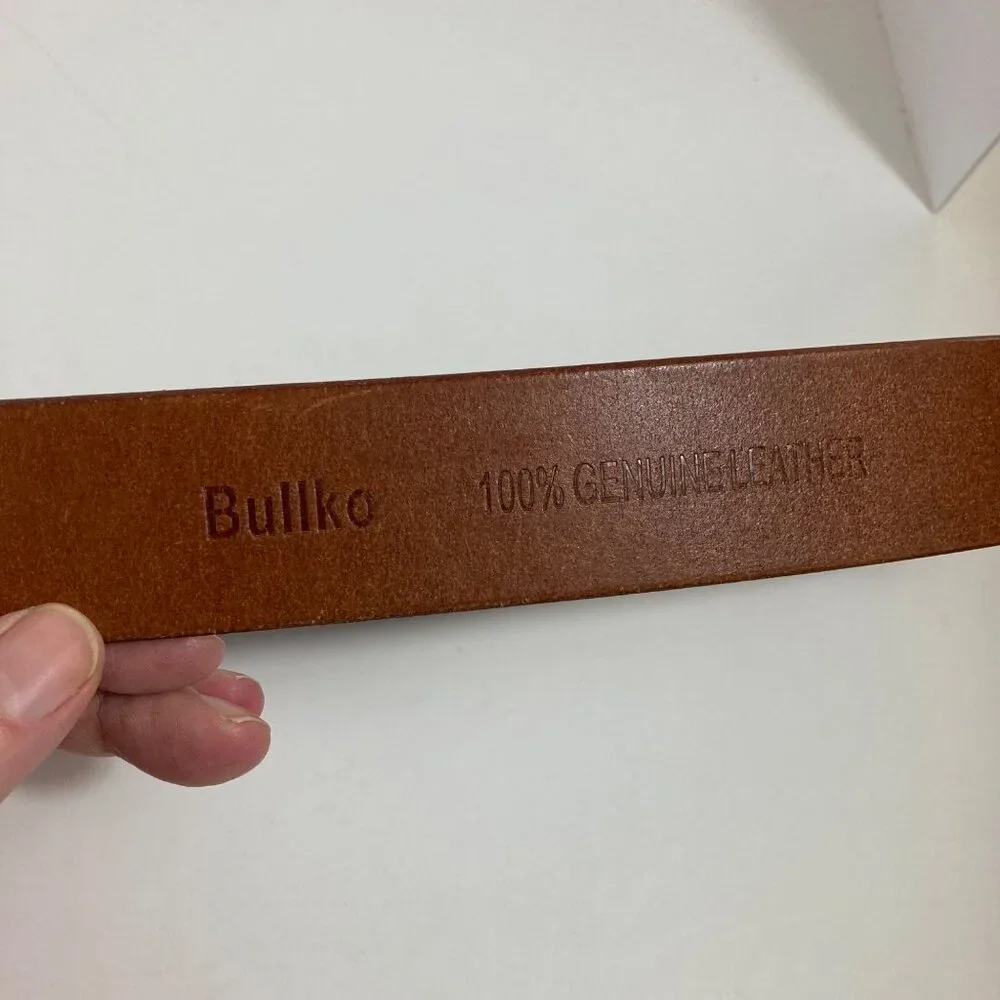Bullko mens leather